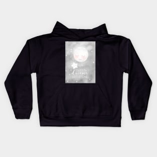 Moon And Stars Kids Hoodie